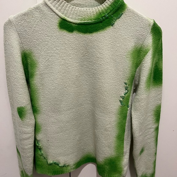 Ub-London (Art of Repair) Green Sweater - Picture 6 of 8